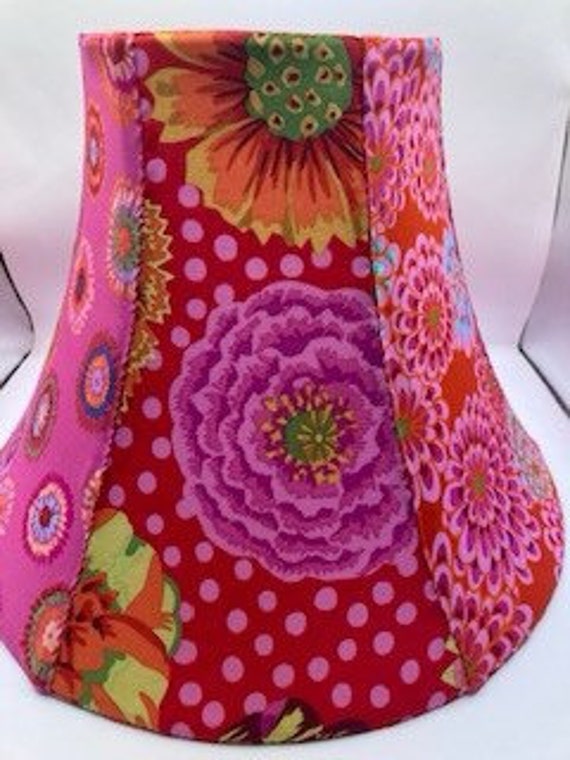 Summer Pop by Kaffe Fassett's Niece  handsewn lampshade