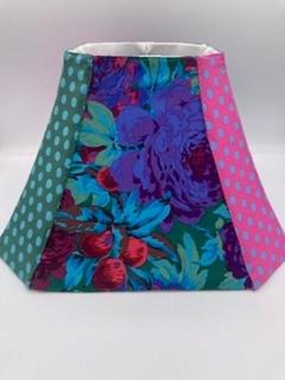 Wildberries! Hand-sewn lampshade, by Kaffe's Niece, Kaffe Fassett Fabrics