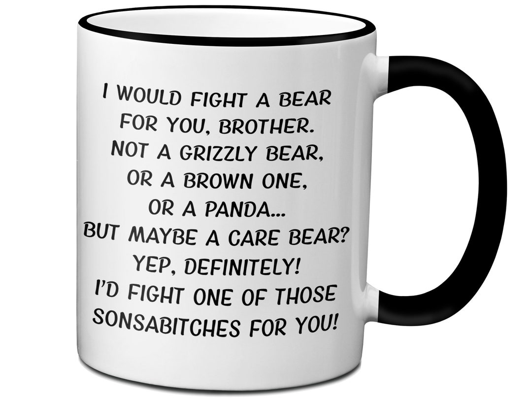 Brother Funny Mug, Brother Gifts, Gifts for Brother, Gag Gift for