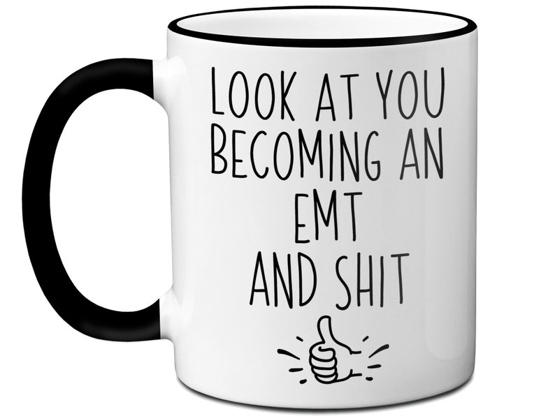 EMT to be Gift, EMT Mug, New EMT Gifts For Men/Women, Gag emt Graduation Gifts, Funny Emt Graduation Gift, Emt Graduation Gift Idea image 7