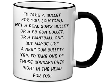 "I Fixed It" Funny Rude Mug - Customizable Name, Great Sarcastic Gift