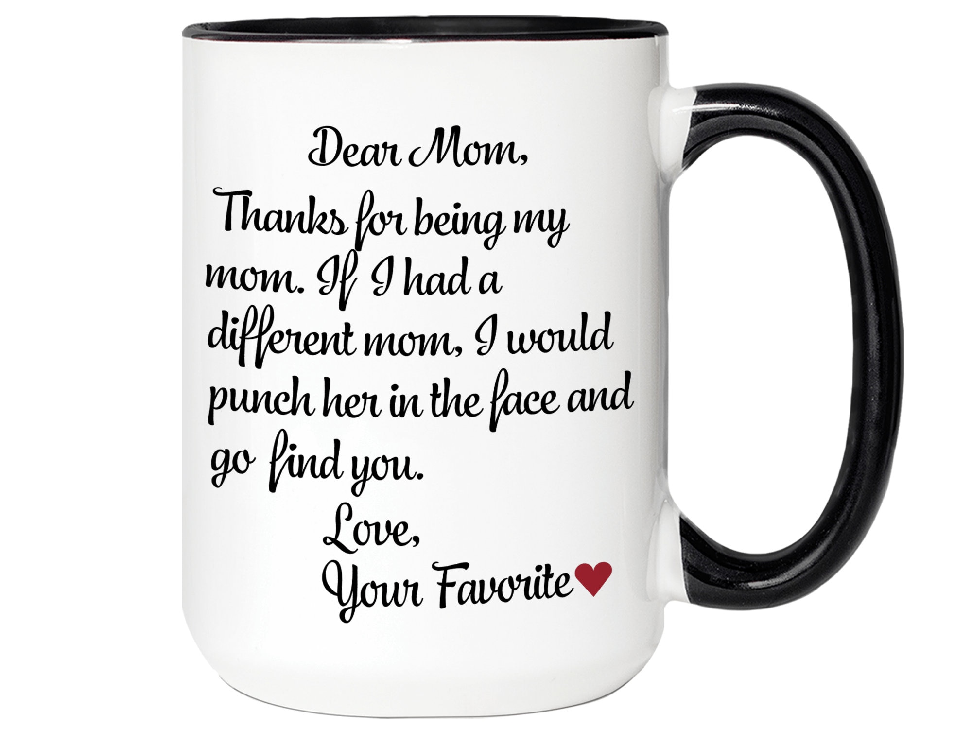 Funny Mothers Day Best F❤cking Mom Ever Gift for Mom Coffee Mug Mommy