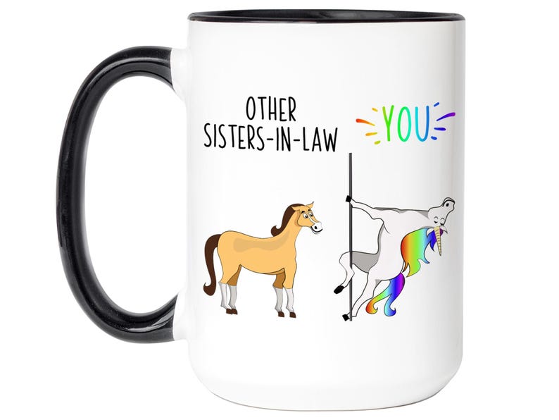 Funny Sister-in-law Gifts, Other Sisters-in-law Unicorn Coffee Mug, Sister-in-law Gag Mugs, Sister-in-law Cup, Sister-in-law Gift Ideas image 10
