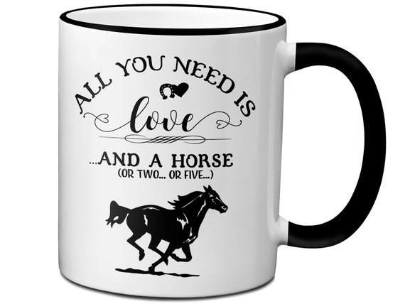 All You Need Is Love and a Hot Tea Coffee/Tea Mug/Cup Tea Lover Gift I -  RANSALEX