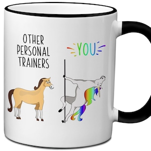 Personal Trainer Gifts, Other Personal Trainers Unicorn Gag Coffee Mug,  Personal Trainer Appreciation, Gifts for Fitness Coaches