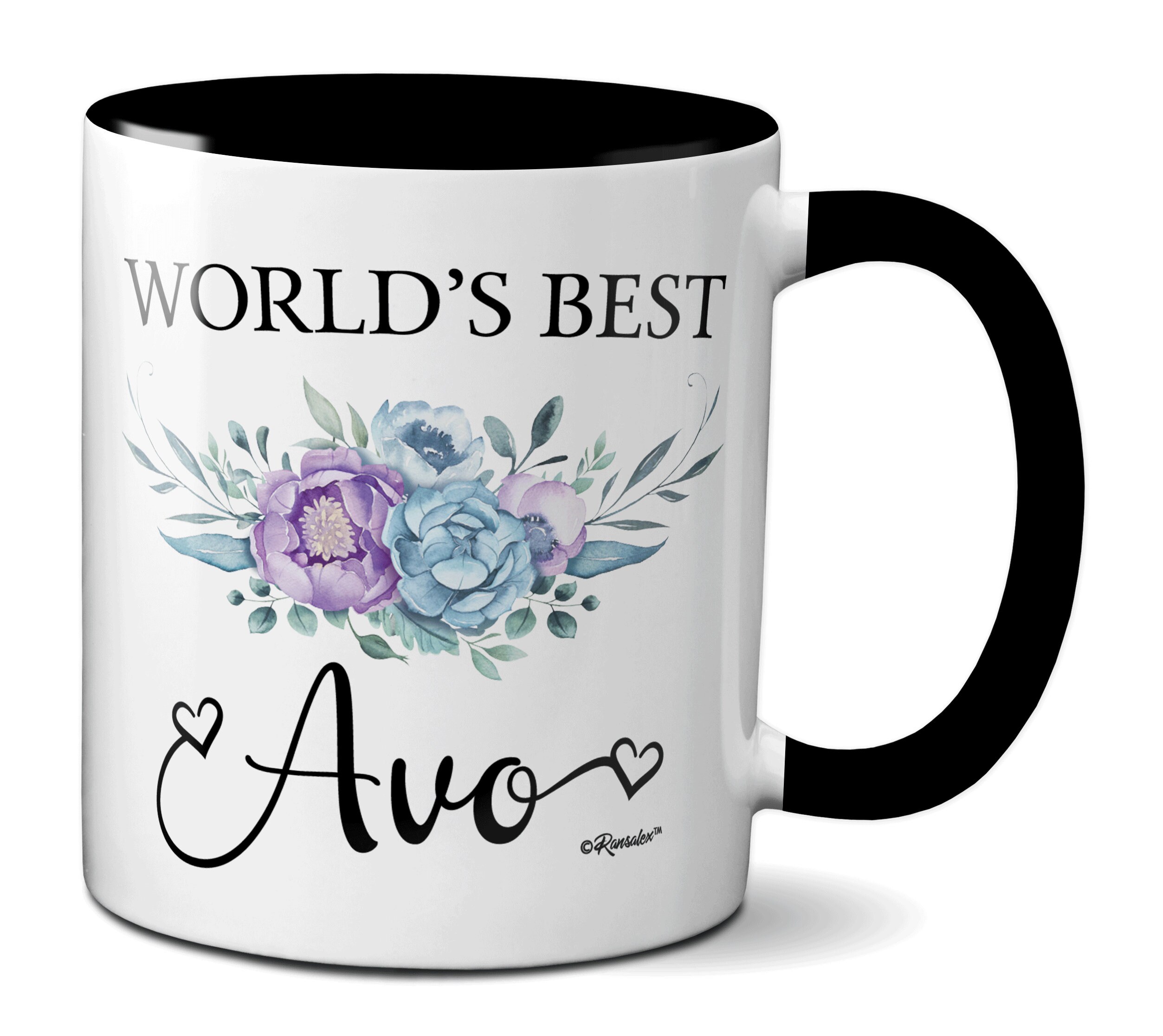 World's Best Avo Coffee Mug Avo Cup Grandma Gift Avo Tea Cup Gifts for Grandmothers Avo Gifts Funny Avo Mug Avo Birthday Mug