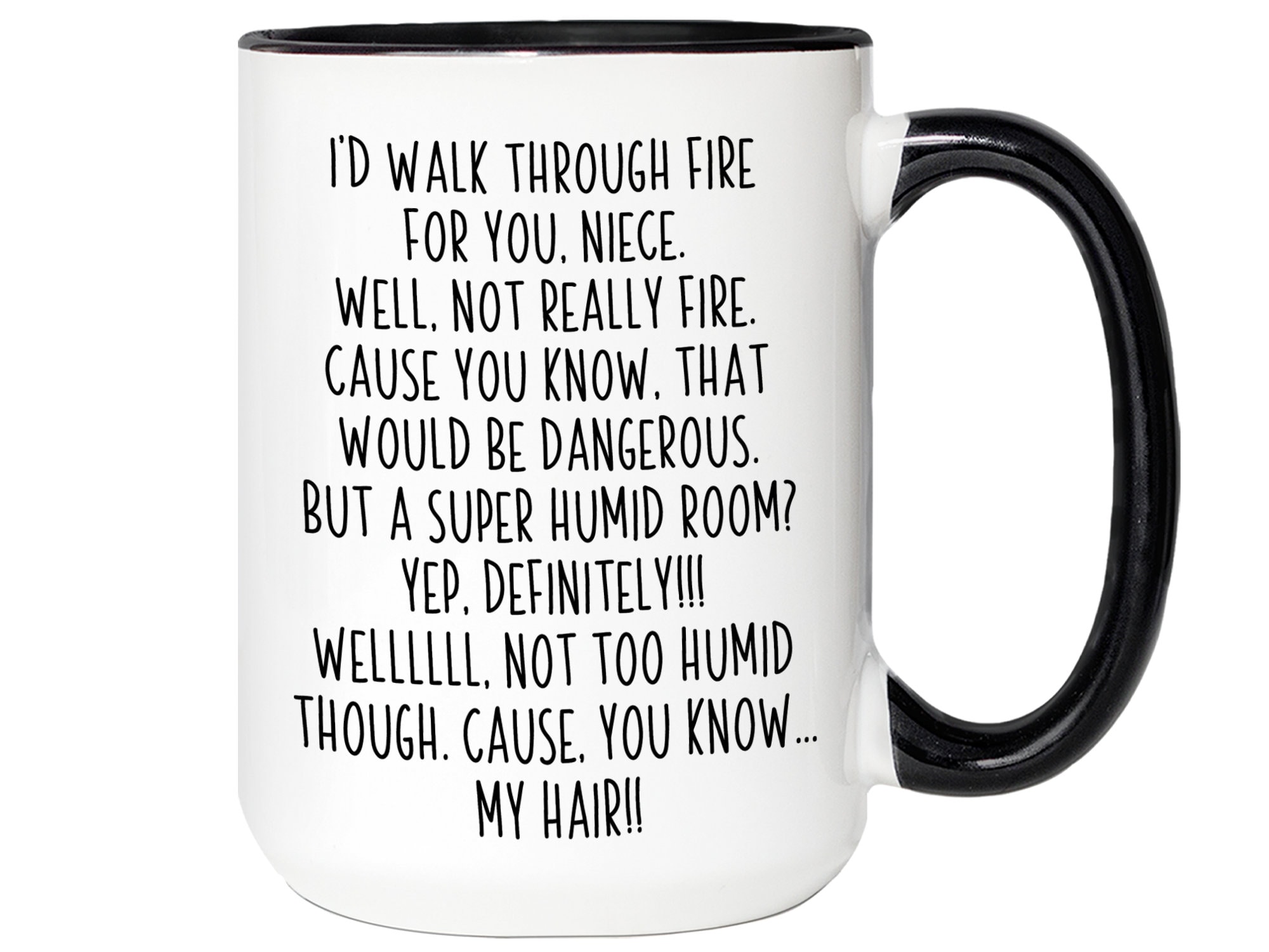 Funny Niece Gifts I'd Walk Through Fire for You Niece - Etsy