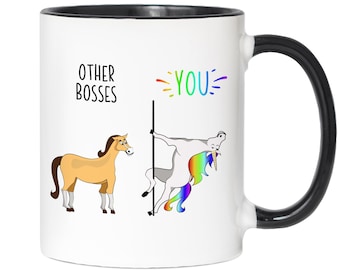 Funny Boss Gifts, Other Bosses You Unicorn Mug, Boss Appreciation Gift, Boss Birthday Gag Mug, Boss Gift Idea, Boss Lady Mug, CEO Gifts