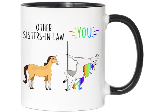 Funny Sister-in-law Gifts, Other Sisters-in-law Unicorn Coffee Mug, Sister-in-law Gag Mugs, Sister-in-law Cup, Sister-in-law Gift Ideas
