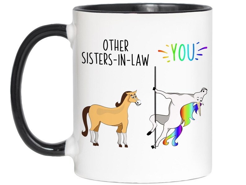 Funny Sister-in-law Gifts, Other Sisters-in-law Unicorn Coffee Mug, Sister-in-law Gag Mugs, Sister-in-law Cup, Sister-in-law Gift Ideas image 9