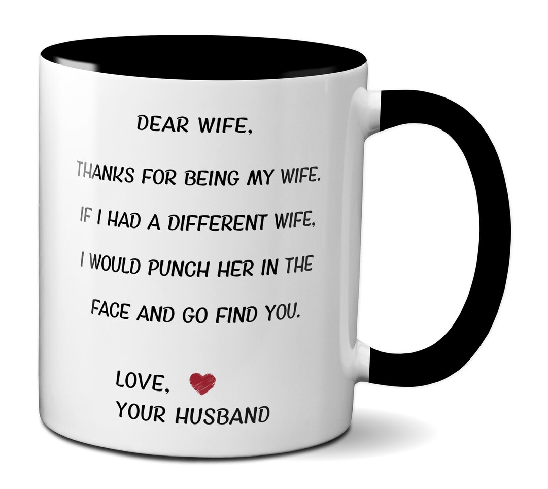 Wife Gift Wife Mug Wife Gifts Birthday Gift for Wife Gag - Etsy