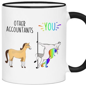Funny Accountant Gift, Accounting Graduation Gift, Other Accountants Unicorn Mug, Accountant Graduation, Accountant Appreciation Gift