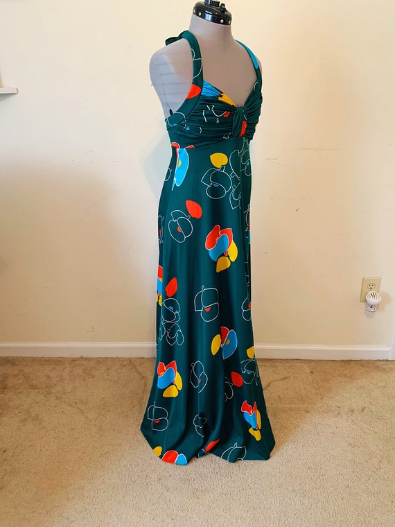 geo print halter dress On My Mind Geo Print Halter Midi Dress