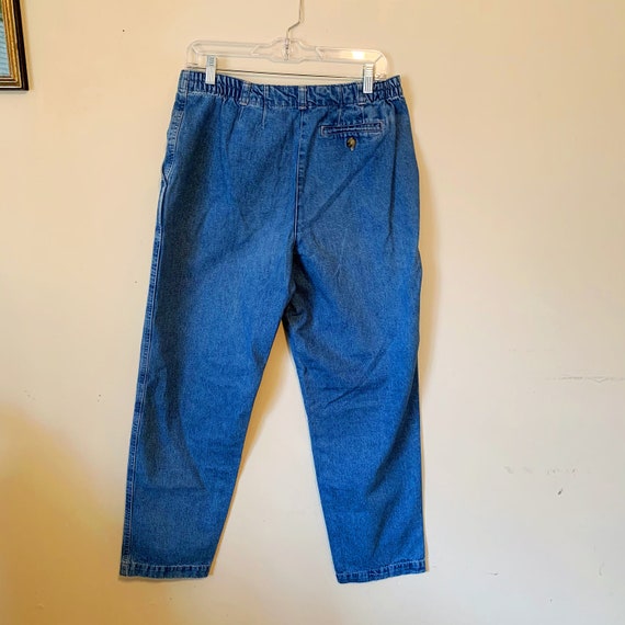 Vintage 90s High Rise Baggy Boyfriend Jeans Size 8 - image 3