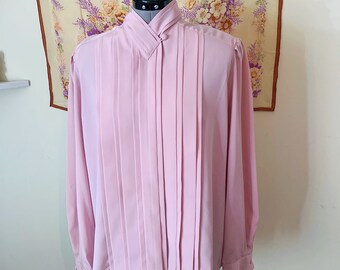 Dusty Rose Blouse | Etsy