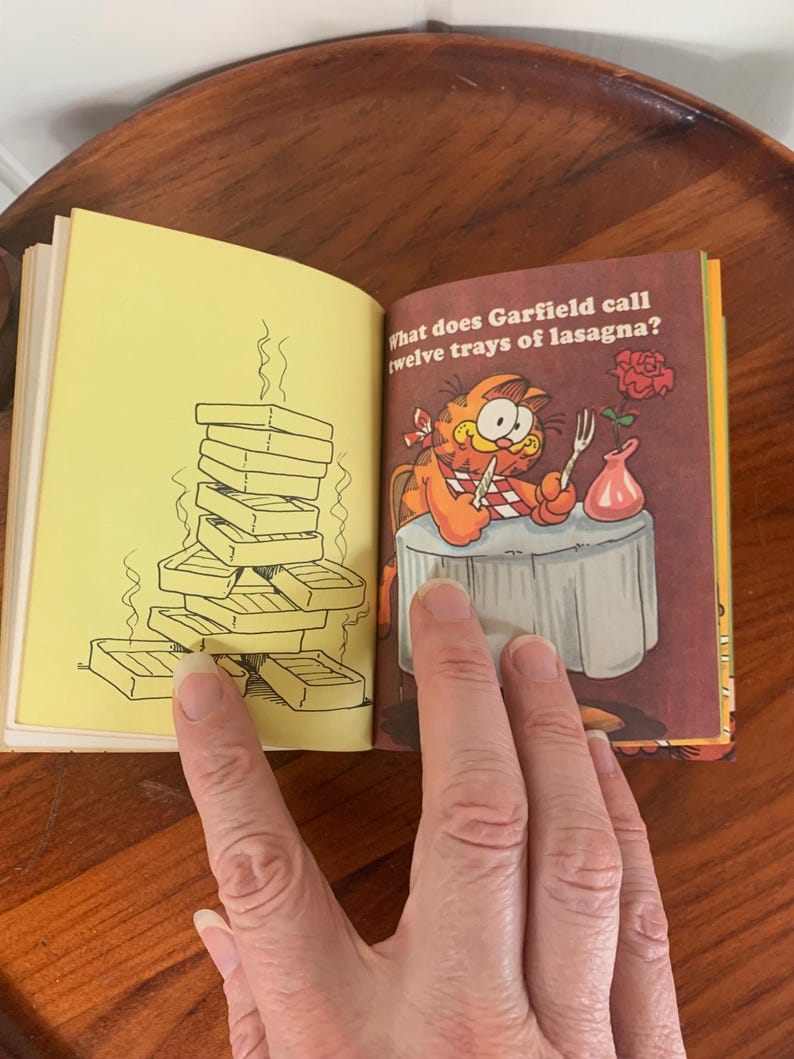 Vintage 1984 Garfield Jokes Riddles and Other Silly Stuff Paperback ...