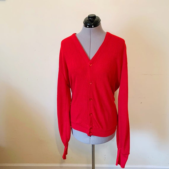 V-neck Cardigan Letter Sweater - Etsy