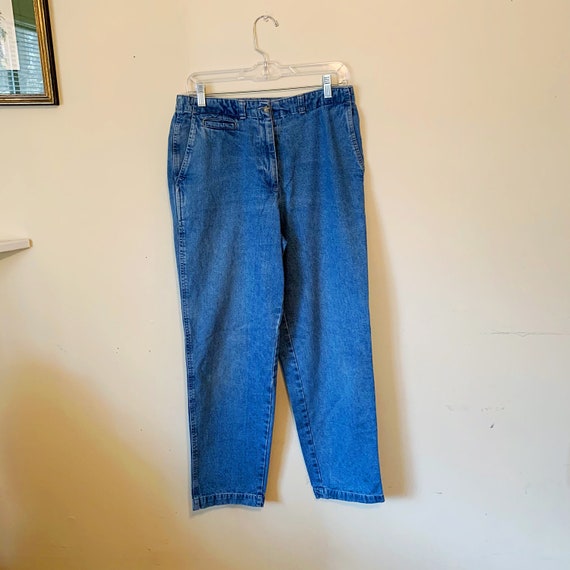 Vintage 90s High Rise Baggy Boyfriend Jeans Size 8 - image 1