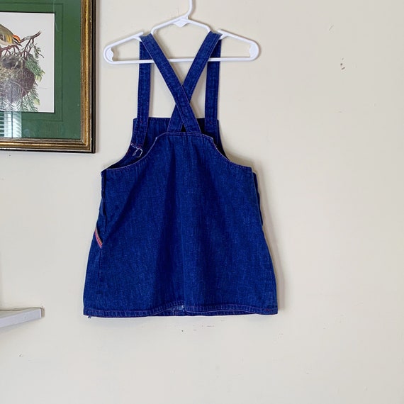 Girls denim jumper dress hotsell