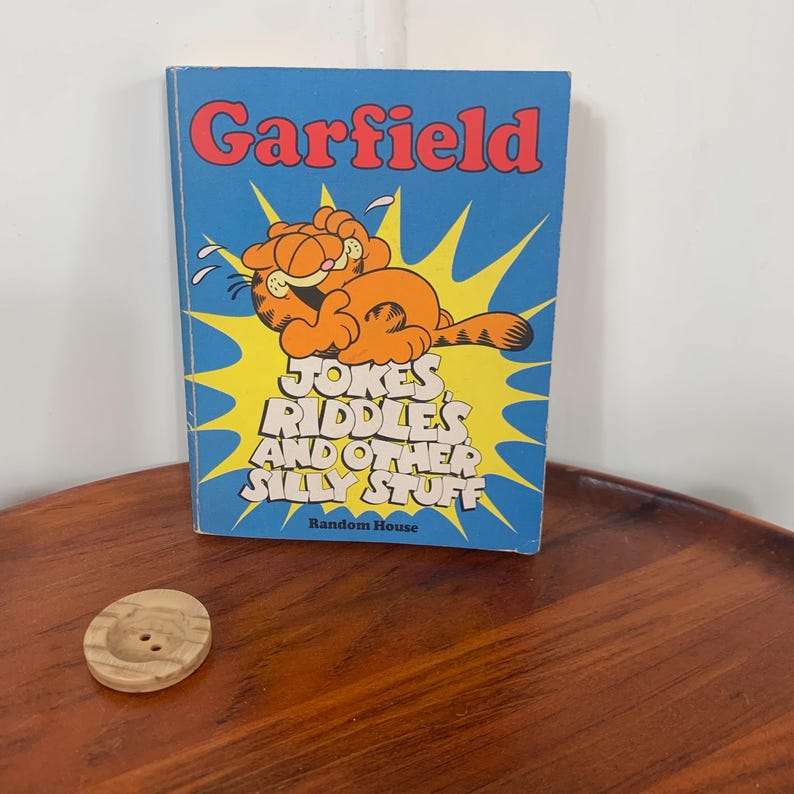 Vintage 1984 Garfield Jokes Riddles and Other Silly Stuff Paperback ...