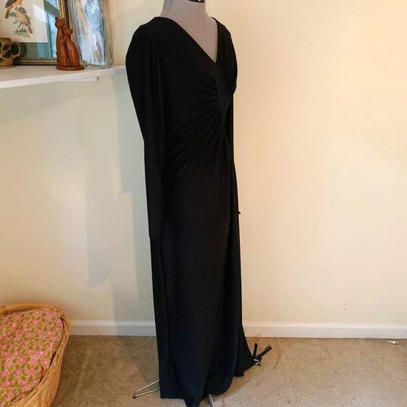 Vintage 70s Deadstock Black Miss Sandy of Califor… - image 3