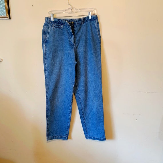 Vintage 90s High Rise Baggy Boyfriend Jeans Size 8 - image 2