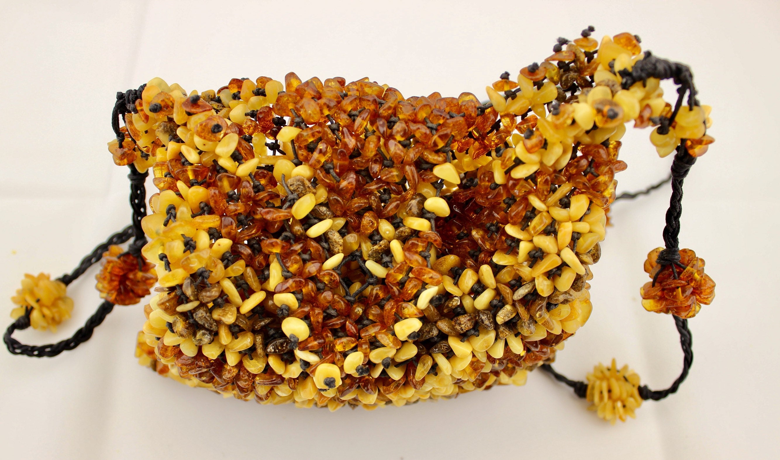 Handcrafted Amber Bag Natural Baltic Amber Unique Amber Bag Etsy