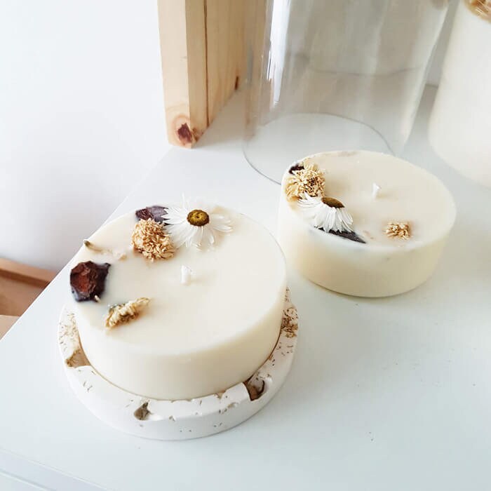 Bougie Huiles Essentielles Bio Orange X Cannelle 200 Ml