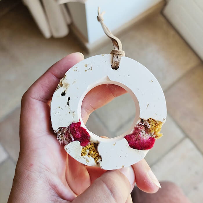 Diffuseur d'huiles Essentielles Fleuri - Célosie X Achillée