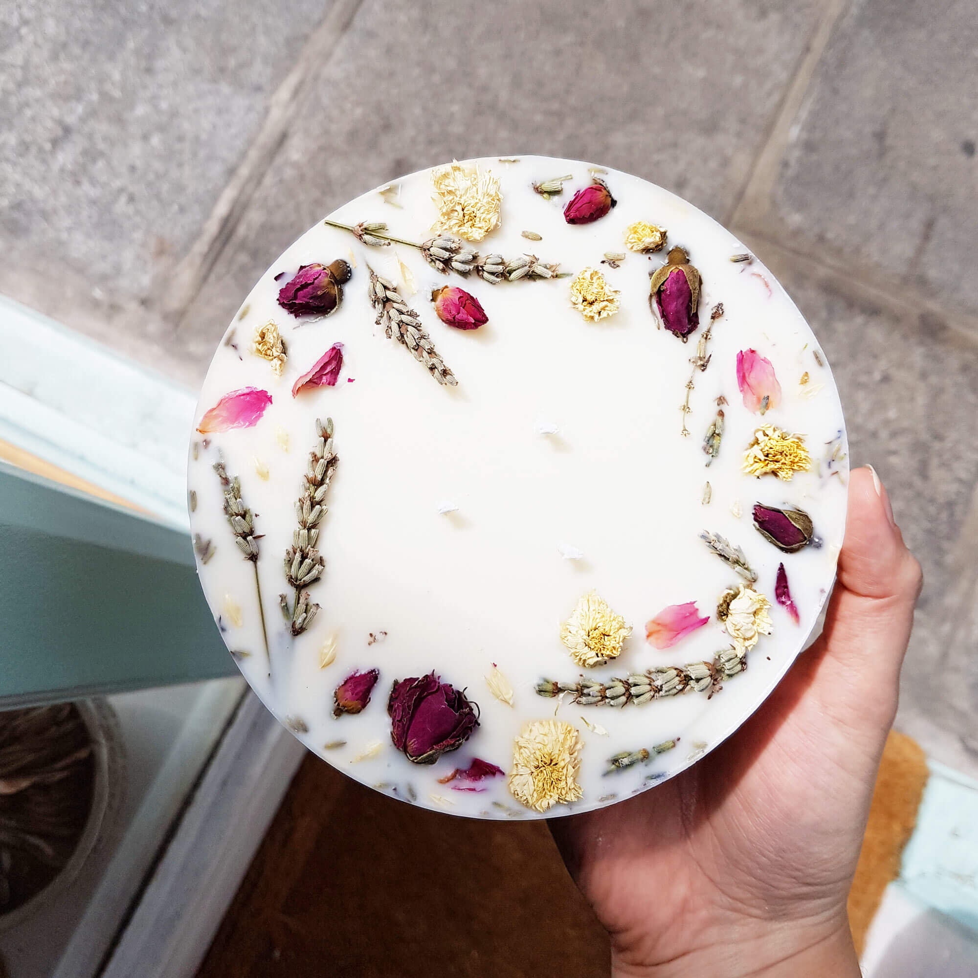 Bougie Fleurie Xxl 800 Ml - Beloved