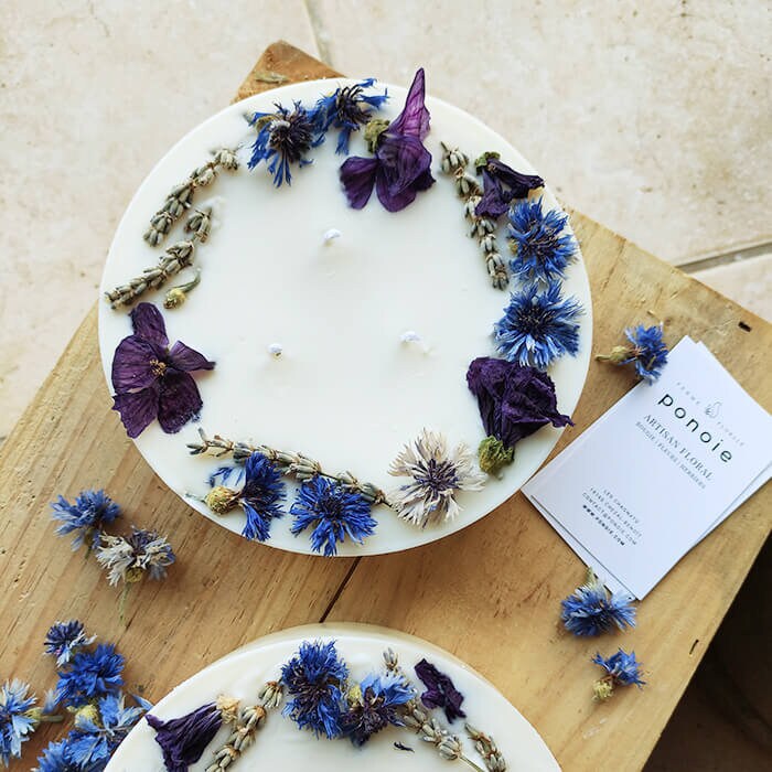 Bougie Fleurie Xxl 800 Ml - Winter