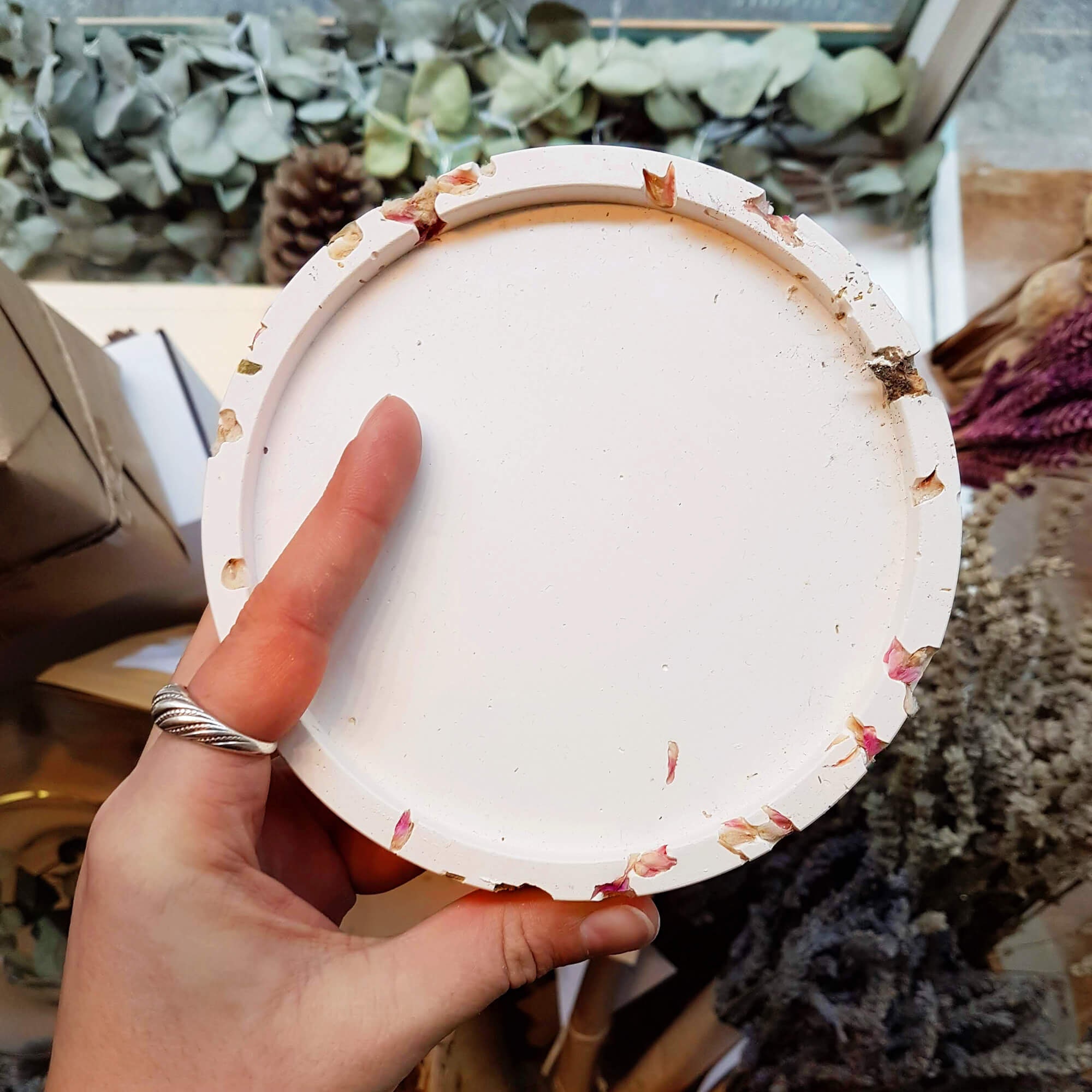 Support Bougie Roche Minérale, Amanrantoide Xl