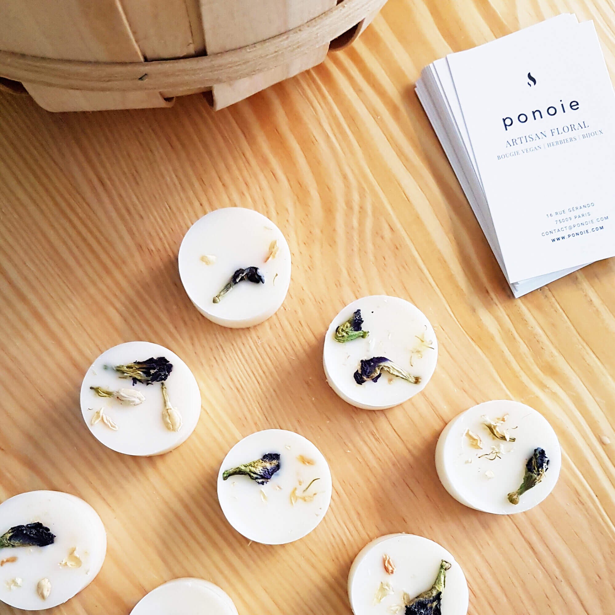 Pastilles Parfumées Bio Citron & Bois de Hô X 4