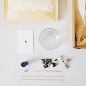 Lavender DIY Candle Creation Kit - Bois de Hô // Natural Candle & DIY Kit // Candle Pack