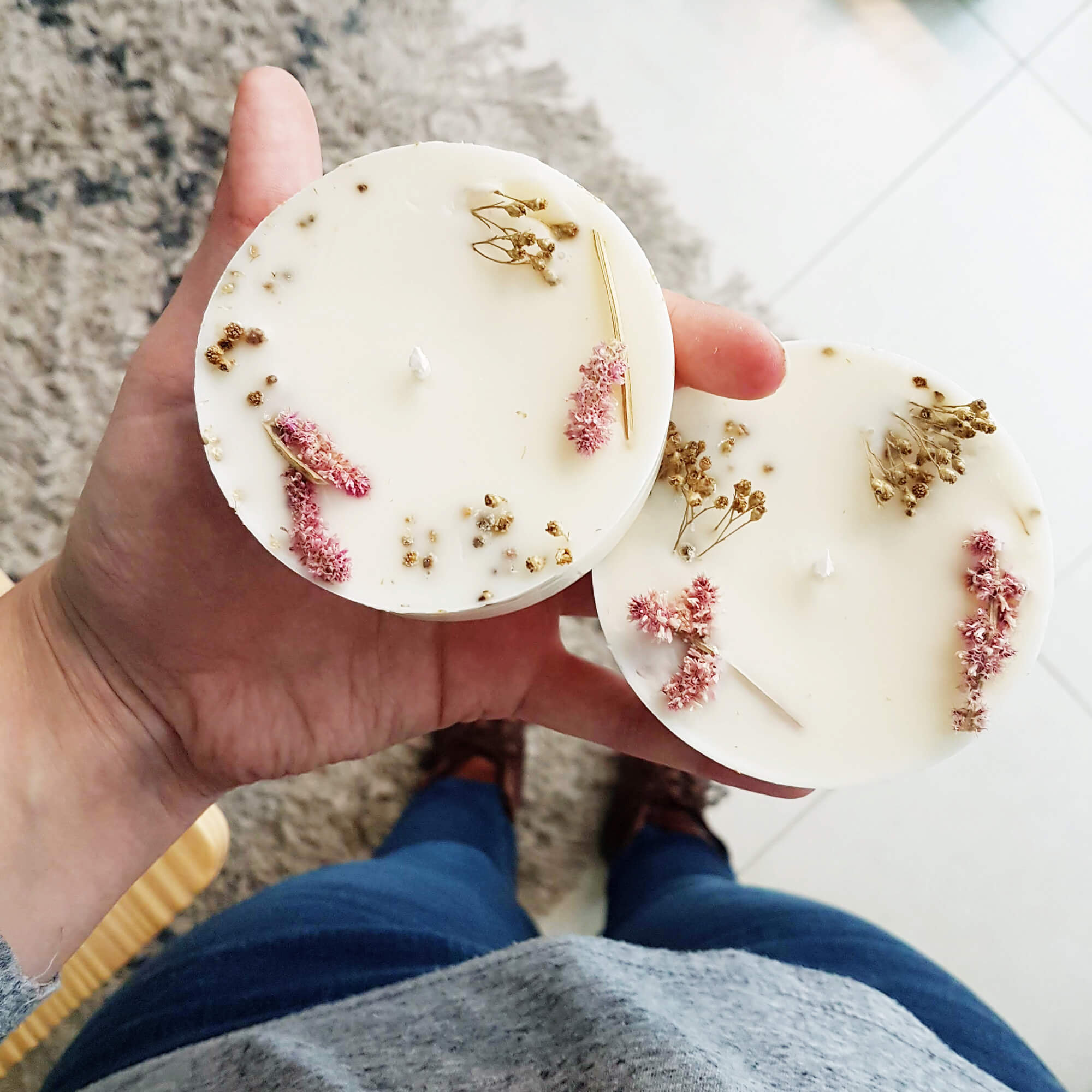 Bougie Huiles Essentielles Bio Cèdre d'atlas X Citron 200 Ml