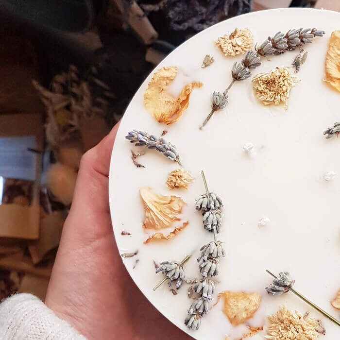 Bougie Fleurie Xxl 800 Ml - Poetry