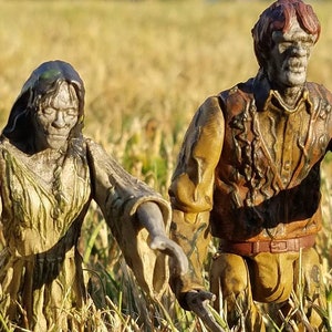 Creepshow &quot;Something to Tide You Over&quot; 3.75&quot; Scale Retro Action Figure 2 pack