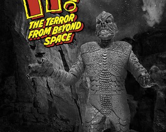 IT! the Terror From Beyond Space Black and White 3.75