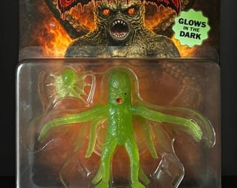 Monstarz OCTAMAN Radioactive Glow Version 3.75" Scale Retro Action Figure