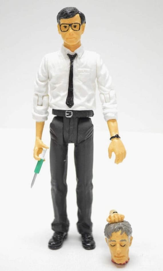 Re animator Herbert West 3.75 Scale Retro Action Figure Etsy