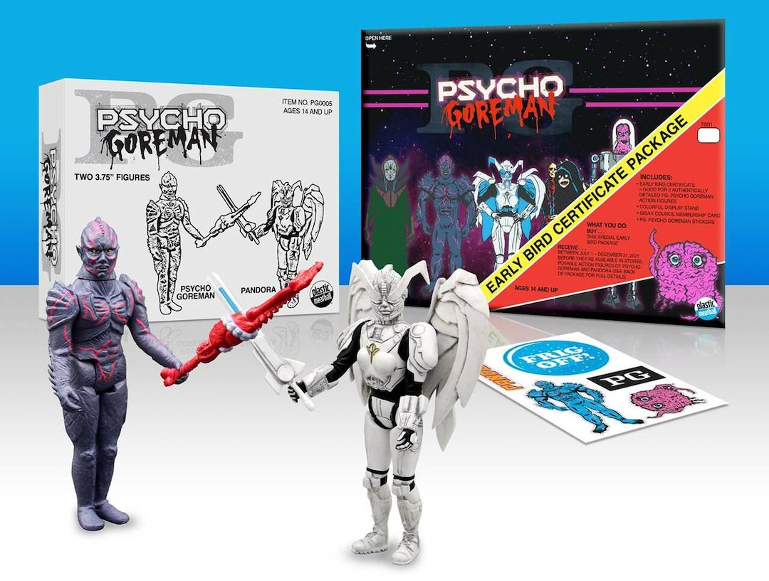 Psycho Goreman Retro Action Figure Set - Etsy