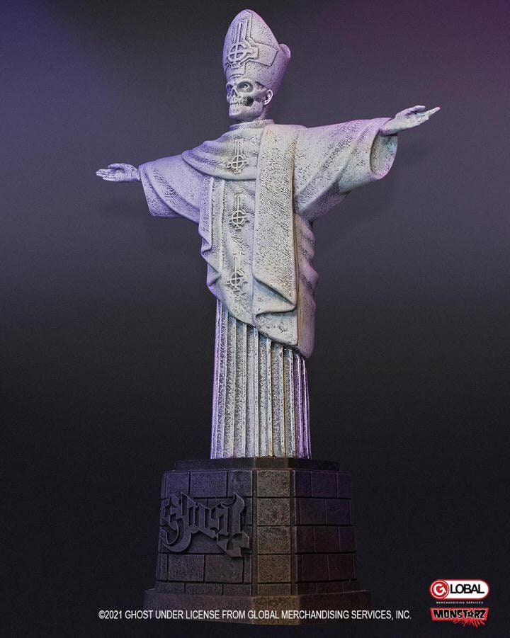 限定完売！ghostパパ エメリタス II レジン製ミニ像Monstarz NOV198725 - MONSTARZ GHOST PAPA EMERITUS II MINI STATUE