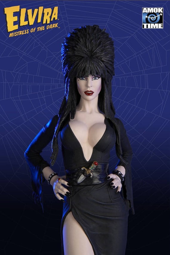 Elvira Mistress of the Dark Deluxe Action Figure - Etsy Elvira Mistress of the Dark Deluxe Action Figure - Etsy
