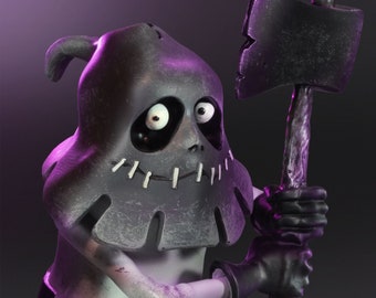 Monstarz in 3-D Executioner Maquette