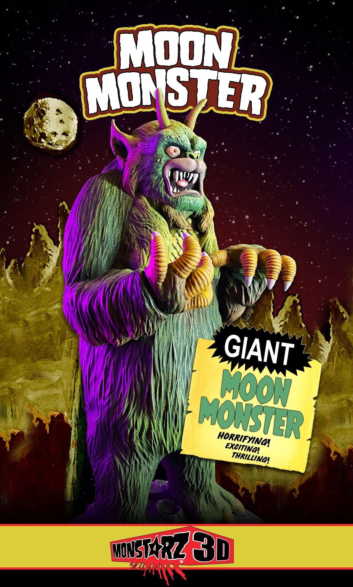 Moon Monster Maquette - Etsy