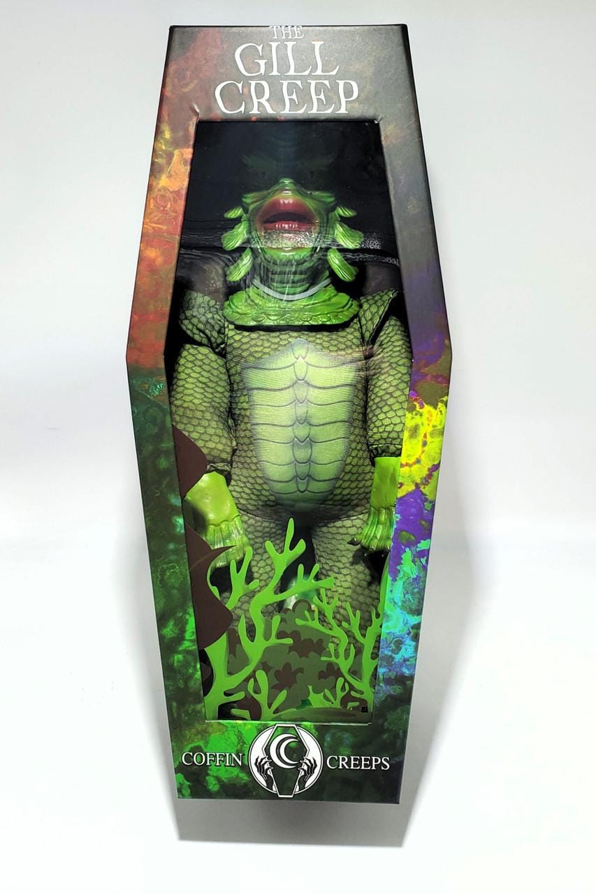 COFFIN CREEPS プラッシュドール THE CREEP フィギュア Coffin Creeps GILL-CREATURE 18