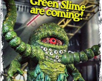 The Green Slime 3.75" Scale Retro Action Figure