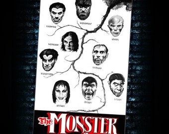 The Monster Club Limited Edition Canvas Giclee Vincent Price David Carradine