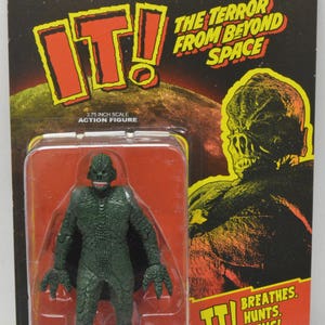 IT! The Terror From Beyond Space Alien Green 3.75&quot; Scale Retro Action Figure