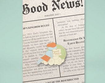 Messenger Pigeon enamel pin- Declare the Good News *PREORDER*** 2024 Convention of Jehovah's Witnesses